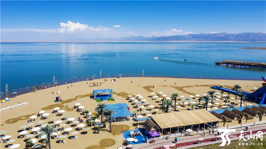【高清组图】博湖县开启夏日“清凉游”